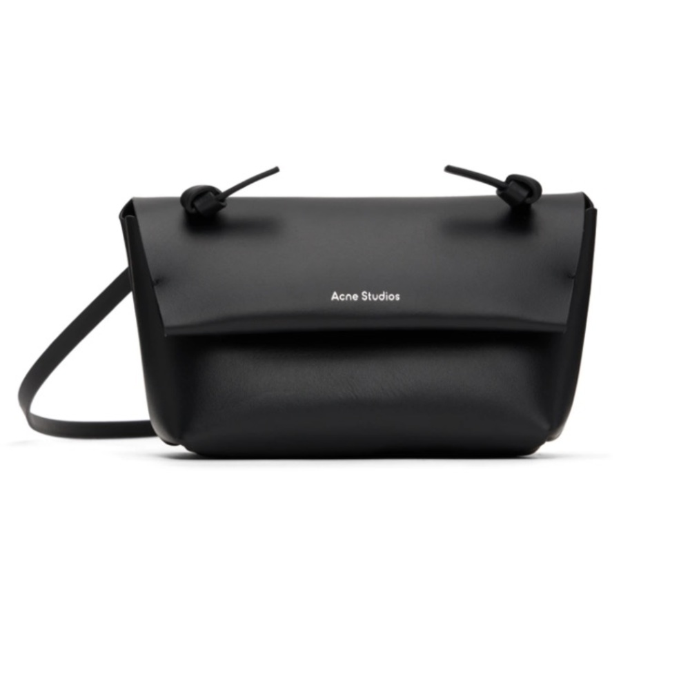 Acne Black Leather Bag